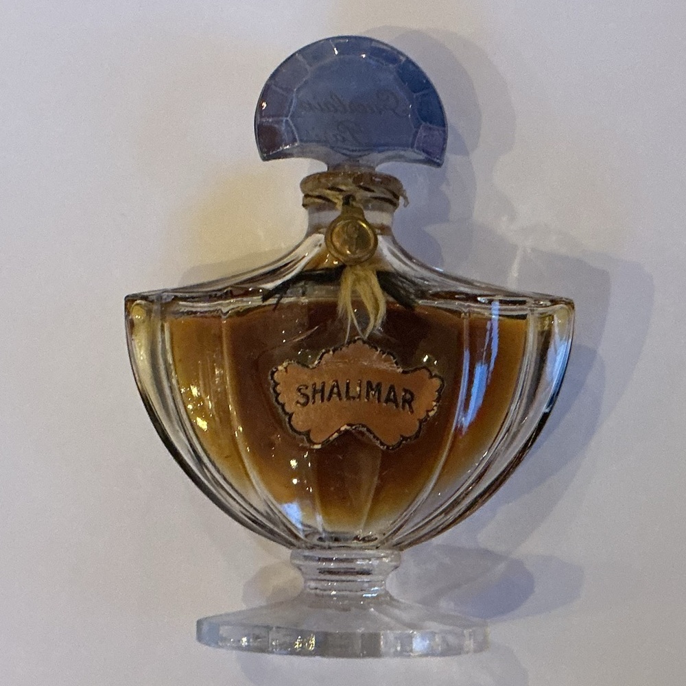 Vintage Baccarat Shalimar Bottle, 4” high by 3” wide